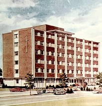 Elizabeth Ann Seton Hospital Postcard Waterville Maine c1950s Lusterchro... - $19.99