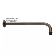 Signature Hardware 487403 15 inch Extended Shower Arm Only - Oil Rubbed ... - £35.47 GBP
