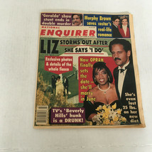 Vintage national Enquirer paper magazine Oct 22 1991 issue Oprah on cover  - $373.83 MXN