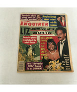 Vintage national Enquirer paper magazine Oct 22 1991 issue Oprah on cover  - $27.08 CAD