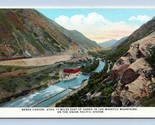 Weber  Canyon Utah UT  Union Pacific Railway UNP WB Postcard J16 - £3.12 GBP
