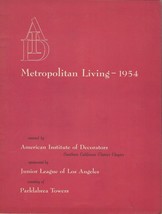 Vintage Metropolitan Living 1954 American Institute of Decorators Brochure  - £7.96 GBP