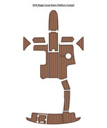 2016 Regal Coust Swim Platform Cockpit Pad Boat EVA Foam Teak Floor Mat - $850.00