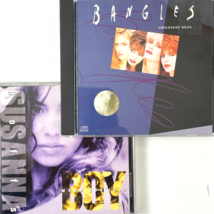 Bangles Susanna Hoffs 2 CD Bundle Greatest Hits 1990 + When You&#39;re A Boy 1991 - £13.77 GBP