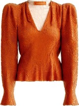 Ulla Johnson women ren peplum top blouse size 0 - €187,98 EUR