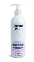 Clean Cult Refillable Dish Soap, Metal Pump, Wild Lavender,  16 fl oz - £8.57 GBP