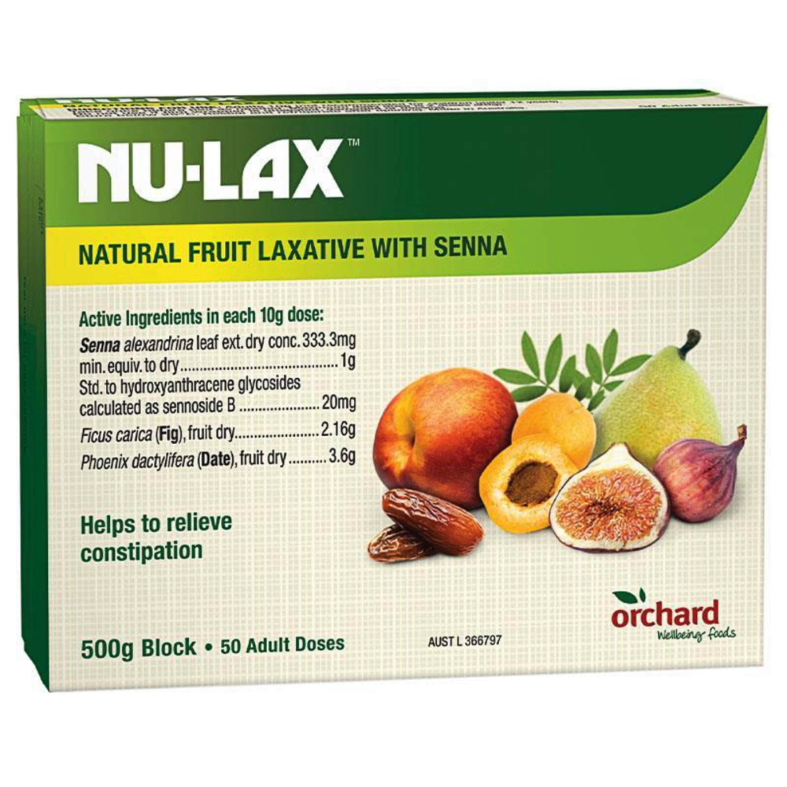 Nu-Lax Natural Fruit Laxative 500g - $84.27