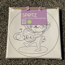 Spritz Paint Your Own Canvas Painting Set 6”x6” - $10.79