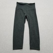 Old Navy Yoga Pants Womens Medium Gray Striped Activewear - $17.80 CAD