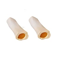 MPP Stuffed Cheese 6 Inch Shin Dog Bones Refillable Dental Chew Deliciou... - £19.34 GBP