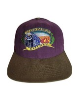 Vintage Grand Canyon Railway Hat Cap Embroidered Made In USA Snapback Tr... - $29.15