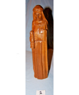 Vintage Carved Wooden Nativity Scene Figure-Lot 2-8 inches tall - $189.09 MXN