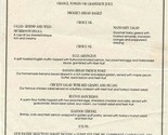 Phoebe&#39;s Menu South Gay Street Knoxville Tennessee 1993 - £13.93 GBP