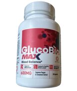 GlucoBio Advanced Blood Support Supplement 60 Capsules - $19.54 CAD