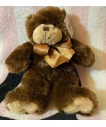 Napco Brown Stuffed Animal Teddy Bear Super Soft Plush Toy - £12.54 GBP