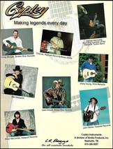 Copley Guitar 2007 ad Country artist Jason Aldean Craig Morgan George McCorkle - £2.90 GBP