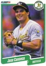 1990 Fleer #3 Jose Canseco NM-MT Athletics ID:33151 - $1.67