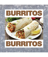 Burritos Mexican Food - Decal Concession Stand Food Truck Sticker - €4,24 EUR+