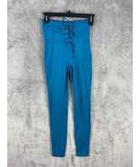 All Worthy Hunter McGrady Lace-up Slim Leg Leggings (Sea Blue, Small) A4... - £16.57 GBP