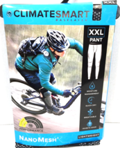 ClimateSmart Base Layer Nano Mesh Pants Mens XXL Black Gray Print Lightw... - $24.74