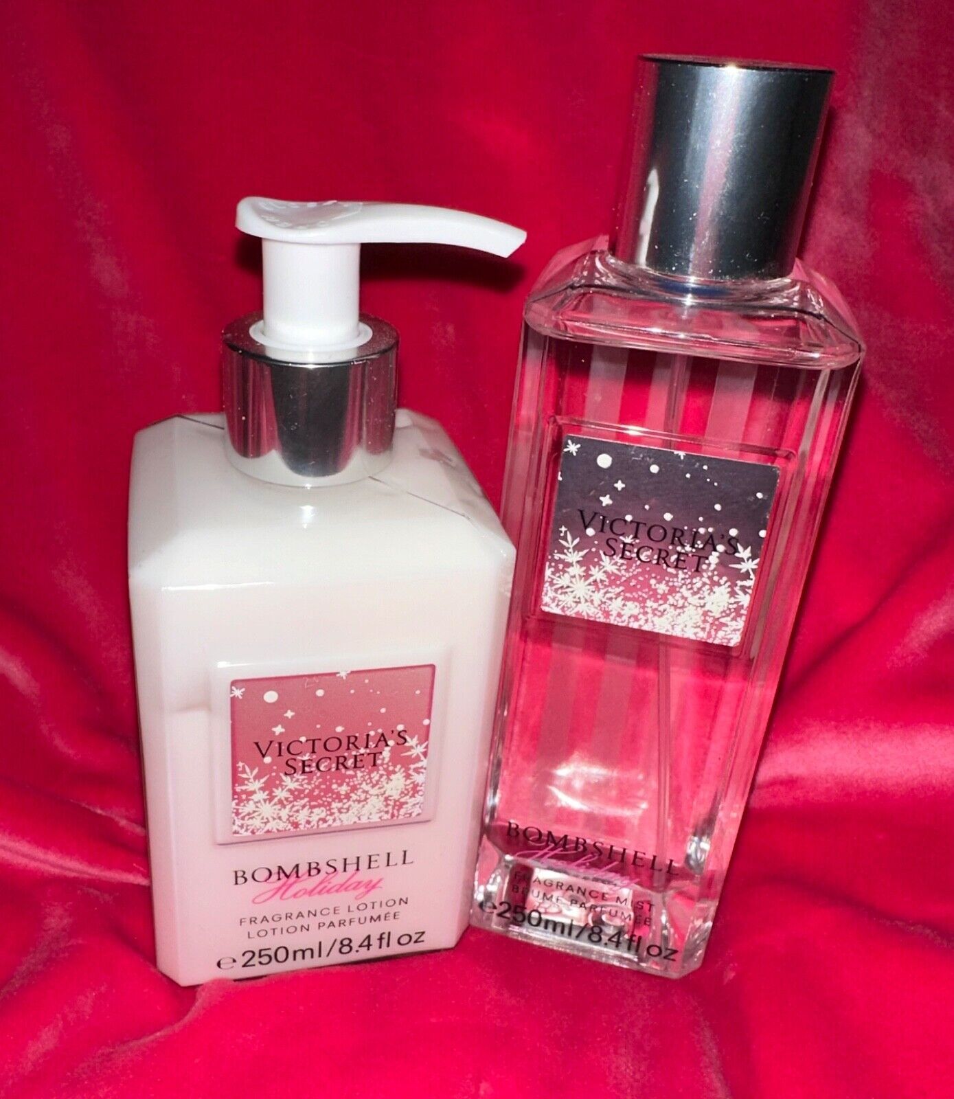 Victoria's Secret Bombshell Holiday Limited Edition Body Mist and Lotion New - $29.03