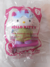 2011 Hello Kitty McDonalds Happy Meal Toy Snow Boarding #7 Sealed - £6.20 GBP