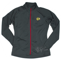 NWT NHL Chicago Blackhawks National Hockey League Women Light Full Zip Jacket L - £39.95 GBP