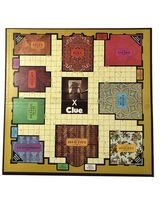 Clue Board Game BOARD ONLY Decor Vintage 1972 Mystery Crime - $10.95