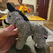 Retired Douglas Cuddle Toys Mule/Donkey With Black Nose - C4 - $17.81