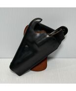 Vintage Rogers Leather Hardshell OWB Paddle Holster For 4&quot; Revolver RHD ... - €34,27 EUR