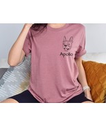 Dog Breed Face T-Shirt, Dog Lover T-Shirt, Pet Lover T-Shirt, Custom Pet... - £16.51 GBP+