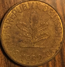 1982 Germany 10 Pfennig Coin - £1.03 GBP
