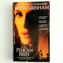 Paperback Book The Pelican Brief by John Grisham Classic Thriller Movie Tie-In