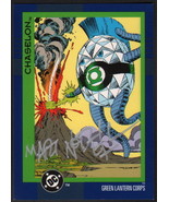 Martin Mart Nodell SIGNED 1993 DC Art Card Cosmic Teams Green Lantern CH... - £19.35 GBP