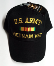 Vietnam Veteran US Army Service Ribbon Embroidered Logo Military Hat Cap... - £4.05 GBP