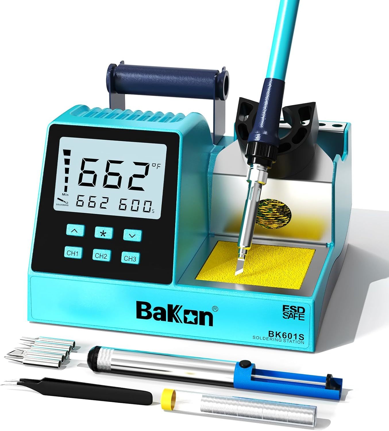 90W Soldering Station Kit, Electronic Rework Station, Diy...  - $90.32