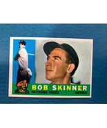 1960 TOPPS BASEBALL CARD BOB SKINNER #113 (NM) - $25.00