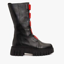 The Mardin Black Leather Women Boot Final Sale! image 8