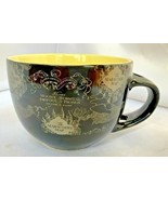 Harry Potter Ceramic Soup Mug large The Marauders Map RARE CLEAN No dama... - £25.66 GBP