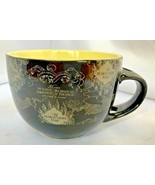 Harry Potter Ceramic Soup Mug large The Marauders Map RARE CLEAN No dama... - $44.32 CAD