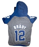 Pets First NFLPA Tom Brady Hoodie for Dogs &amp; Cats Large 20-24&quot; Length *R... - £8.17 GBP