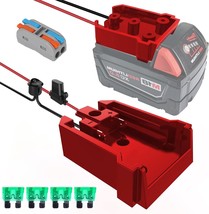 Power Wheel Adapter With Fuse And Switch For Milwaukee 18V Battery,, 12 ... - $25.94
