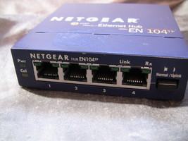 Netgear Hub EN104TP - No power cord - Untested - $10.00