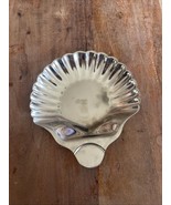 Vintage Seashell Dish Bowl Stainless Steel 18-8 Japan Edward Don Company... - $9.50