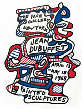 J EAN Dubuffet Painted Sculptures, 1968 - £353.04 GBP