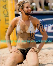 April Ross Autographed 8x10 Rp Photo Team Usa Volleyball - £13.19 GBP