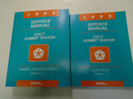 1995 Dodge Colt Wagon Eagle Summit Wagon Repair Shop Service Manual Set Factory - $21.23