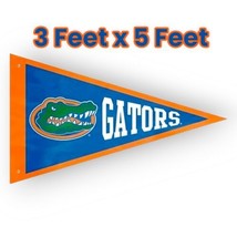 NCAA Florida Gators Giant Pennant 3&#39; x 5&#39; flag indoor outdoor  - £15.49 GBP