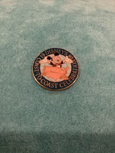 Disney's Coast to Coast Celebration 1990 Mickey Mouse Cast Member Pin￼￼ - £3.87 GBP