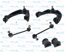 6 Pcs Upper Control Arms Sway Bar Link Stabilizer Bushings Lincoln MKZ 3.5L V6 - £106.93 GBP